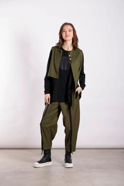 Jellicoe - FRANKIE Vest  26-64 - Bay Leaf Green