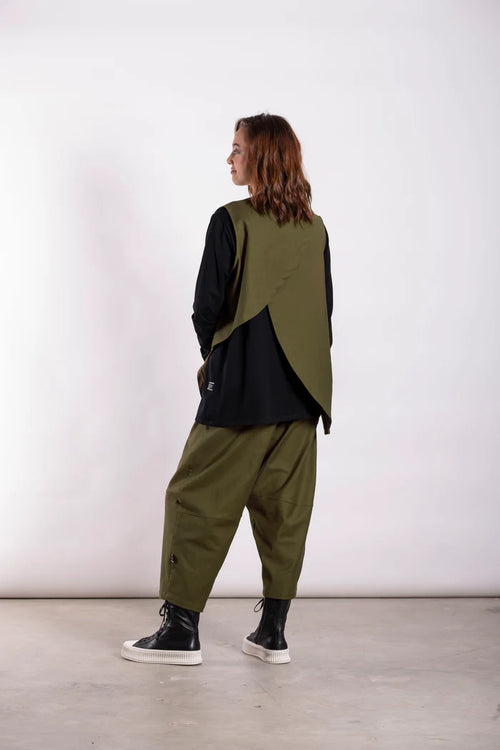 Jellicoe - FRANKIE Vest  26-64 - Bay Leaf Green