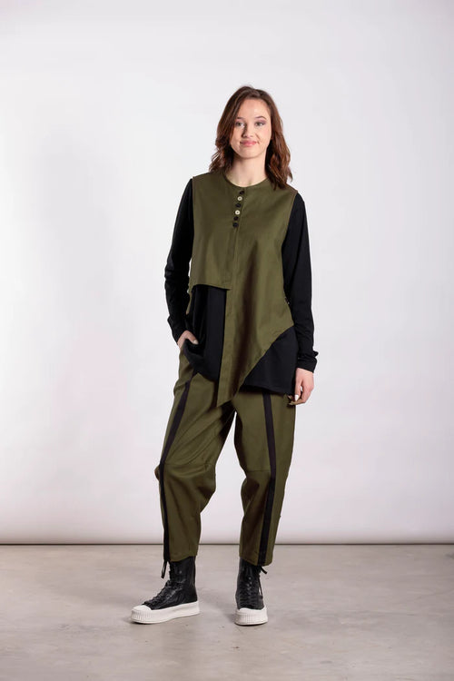 Jellicoe - FRANKIE Vest  26-64 - Bay Leaf Green