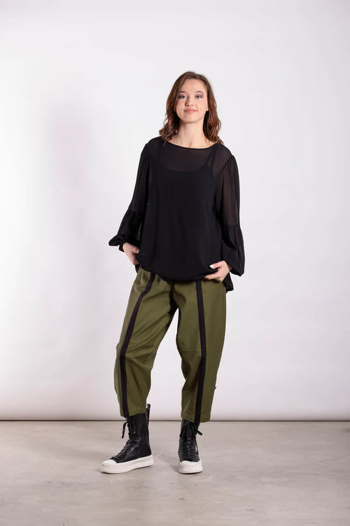 Jellicoe -DIRECTION Pants 26-67 - Bay Leaf Green