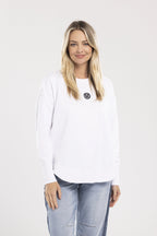 MI MOSO - ENA Sweatshirt - White