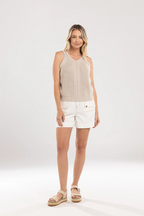 MI MOSO - MAYA Short - Ivory
