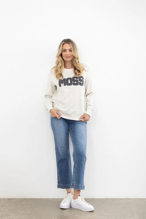 MOSS - LOGO Sweat - Grey