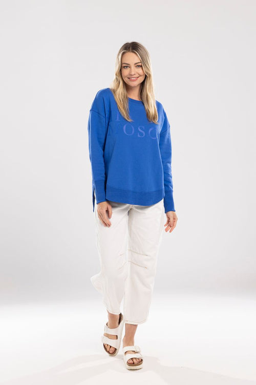 Mi Moso - Ena Sweatshirt in Blue