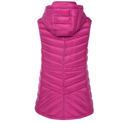 MOKE - MARY CLAIRE Puffer Vest Jacket - Rose Violet