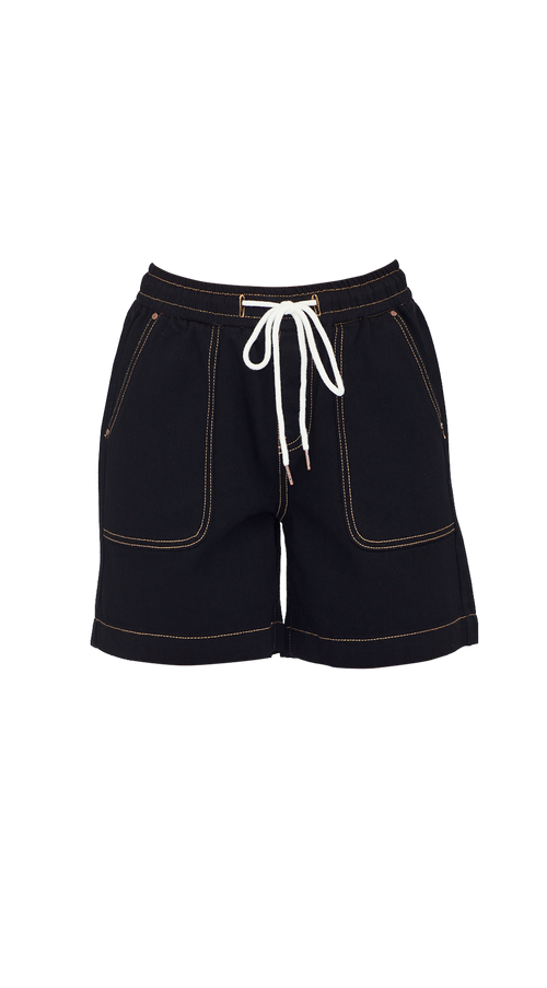 Junkfood - Millie Black Shorts