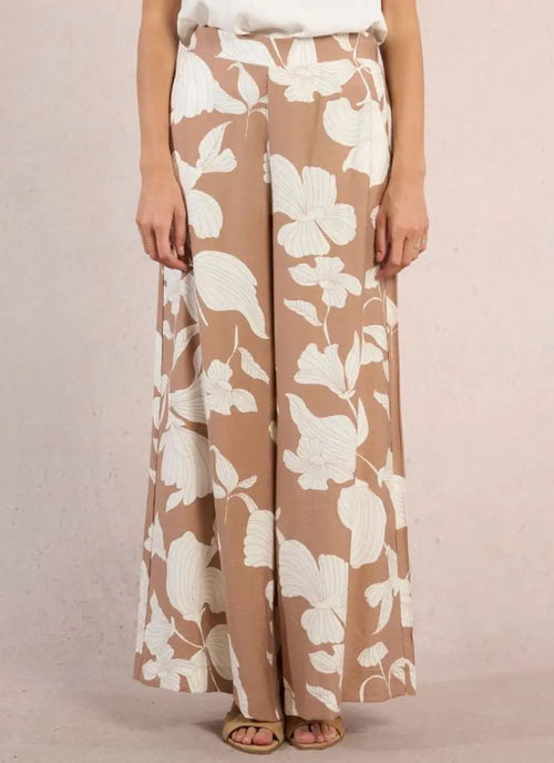 Molly Bracken Wide Leg Beige Chloe LA1864EE