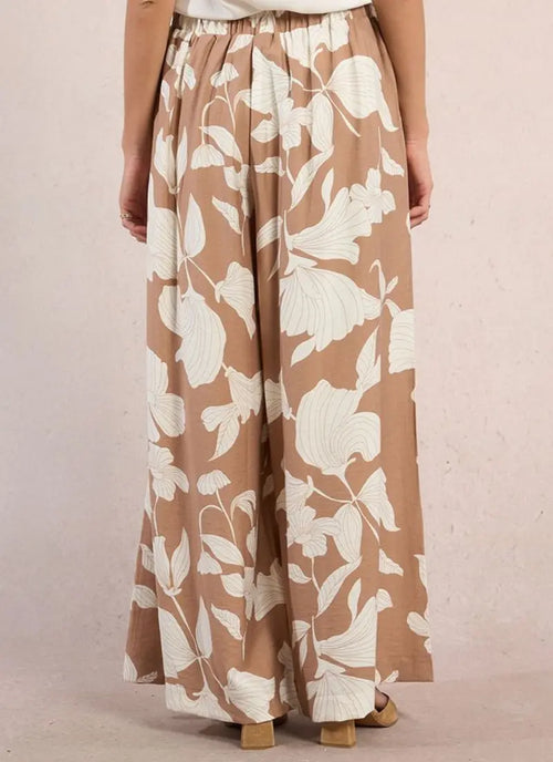 Molly Bracken Wide Leg Beige Chloe LA1864EE