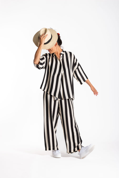 Jellicoe - PHOENIX Shirt 25-124- Black Stripe