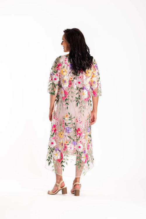 Jellicoe - OLIVE Dress 25-131 - Textured Garden