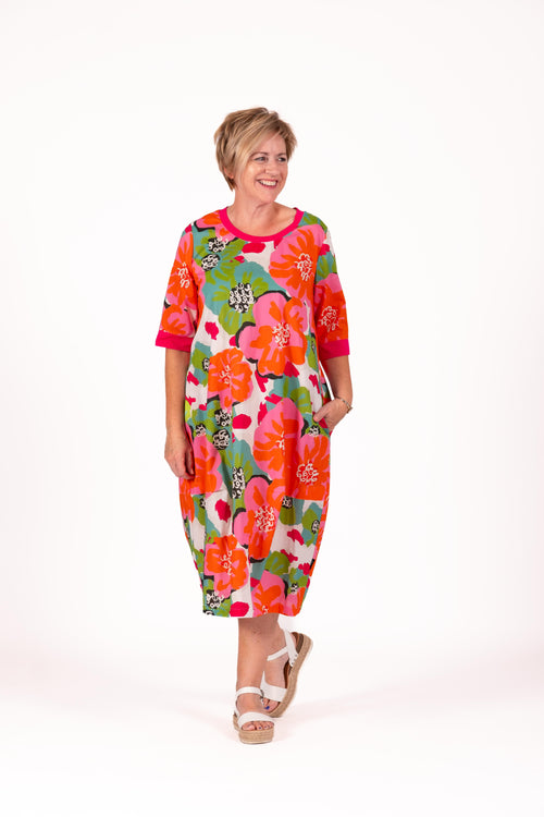 Jellicoe - Sandy Dress Painted Joy JS26-97