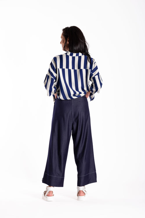 Jellicoe - CAPRI Pants 25-119 - Soft Denim