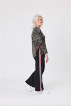 Lemon Tree - OLGA Top - Grey Leopard