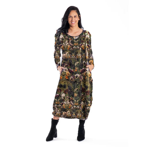 Jellicoe - SANDERSON Dress Pansy 25-32A