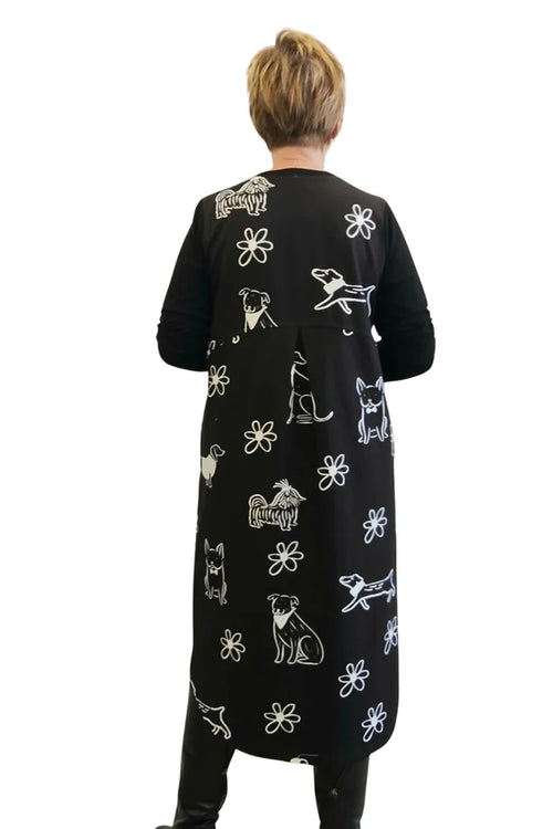 Jellicoe - SIMONE Dress 26-130 - Pawtrait Black/White
