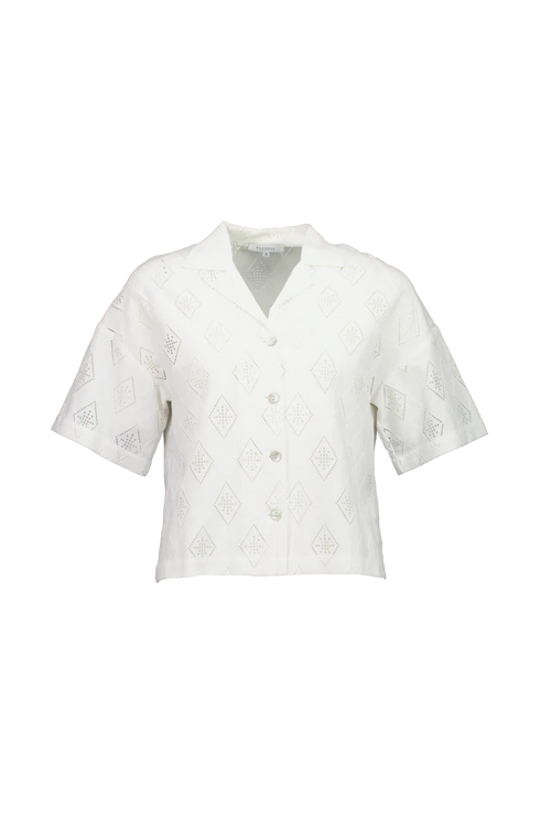 TUESDAY - REVERE Top - White Diamond