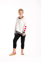 JELLICOE - REVIVAL Sweater 25-91 - White