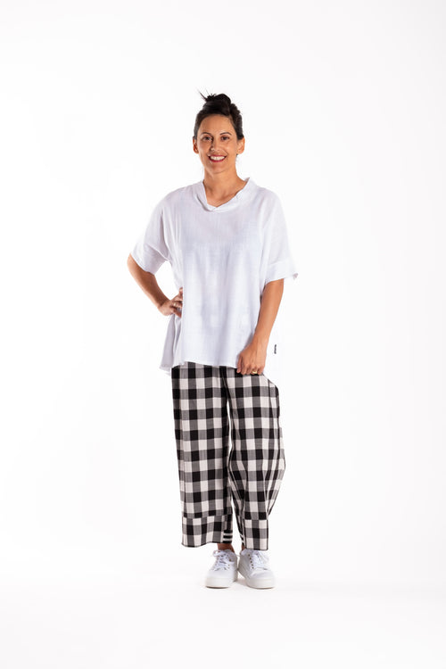 Jellicoe - CAPRI Pants 25-95 - Black Check