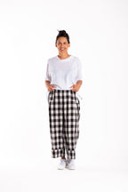 Jellicoe - CAPRI Pants 25-95 - Black Check