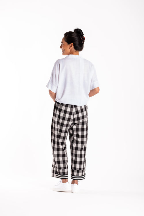 Jellicoe - CAPRI Pants 25-95 - Black Check