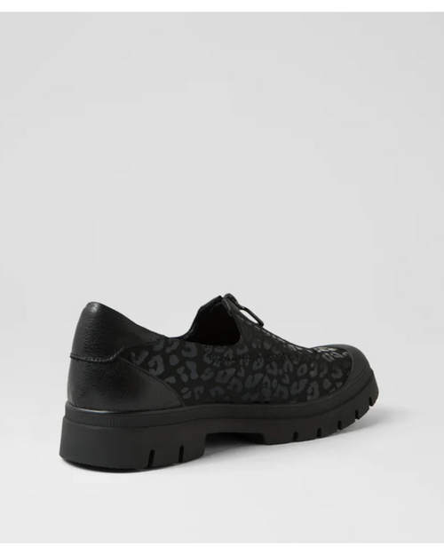 Django & Juliette - SEMELE Sneaker Black Leopard