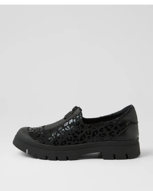 Django & Juliette - SEMELE Sneaker Black Leopard