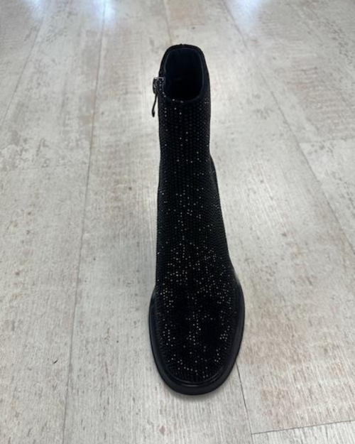 Mila Raine - FRANKIE Jewel Boot Black