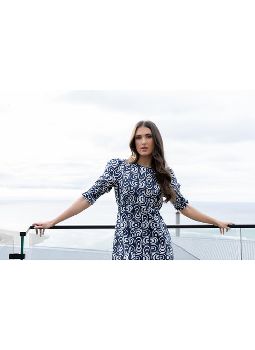 Seekin Lola Sunset Dress - Ink Arch