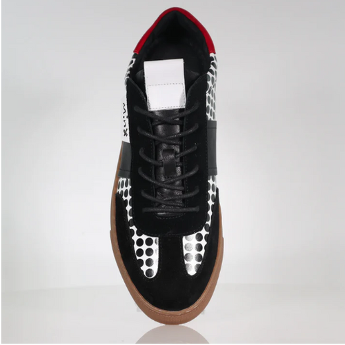 Minx - TONI Black Spot, Red & White Sneaker