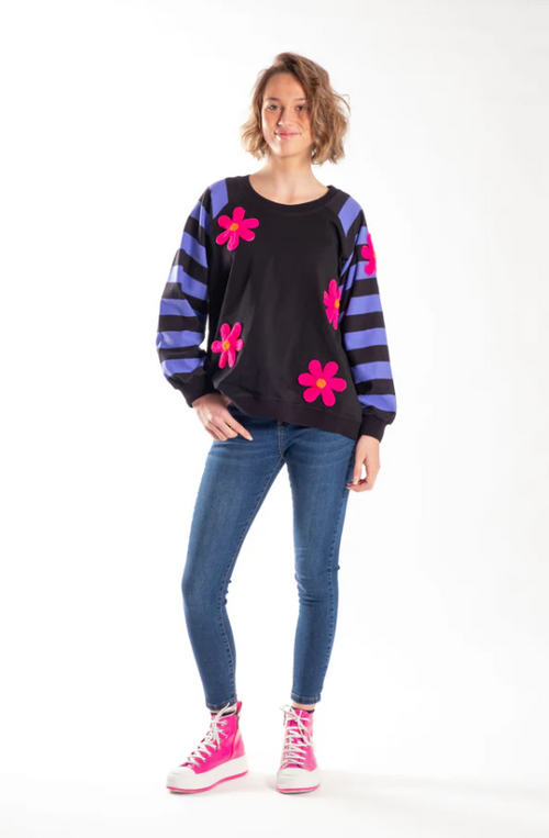 Jellicoe - TEAM SWEATER Purple Stripe 25-39