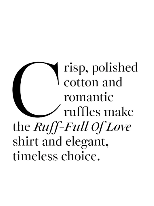 Coop - RUFF-FULL OF LOVE White Shirt