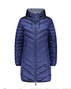 MOKE - ARNIE Reversible Coat - Moonlight Navy / Houndstooth