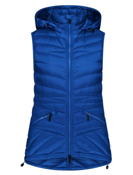 MOKE - MARY-CLAIRE Vest Jacket - Imperial Blue