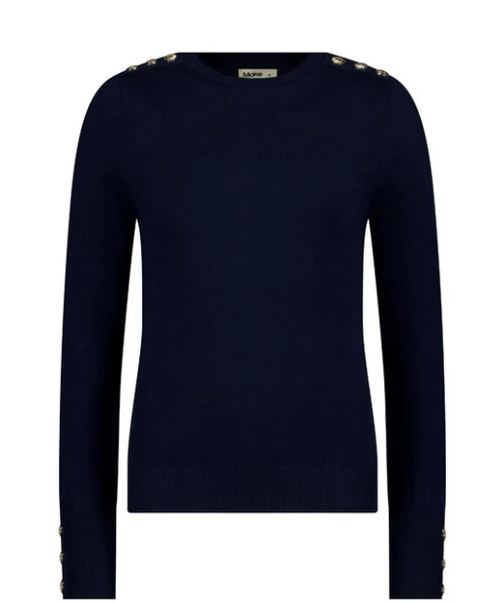 MOKE - NICKI Sweater - French Navy