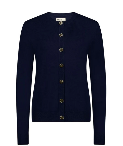 MOKE - AINSLE Cardigan - French Navy