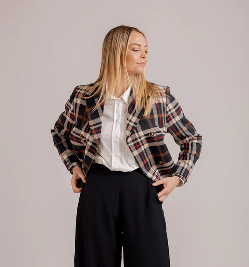 MOSS - MATEO Blazer - Plaid
