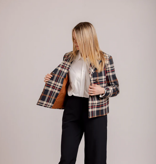 MOSS - MATEO Blazer - Plaid