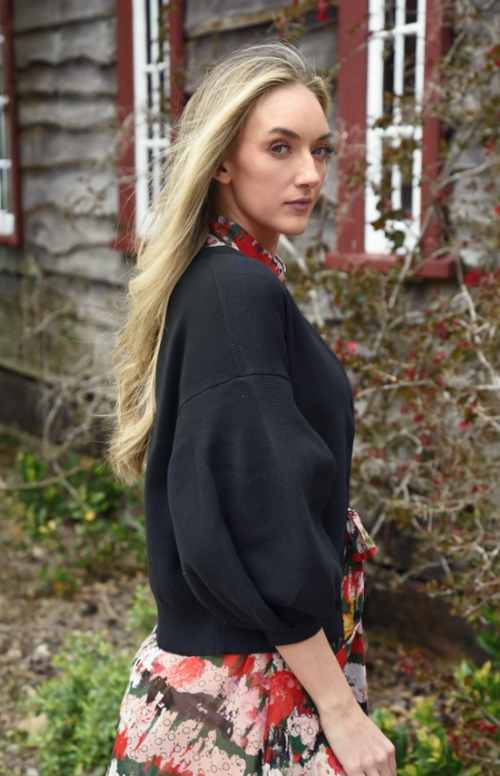 COOP - BALLOOMINATE Cardigan - Black