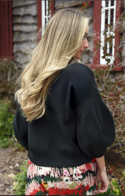 COOP - BALLOOMINATE Cardigan - Black