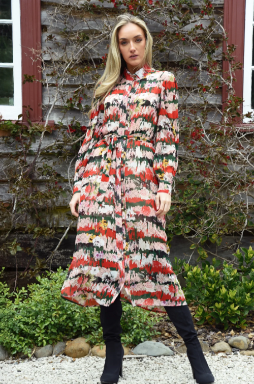 COOP - TUCKER UP Dress - Stop & Smell the Roses