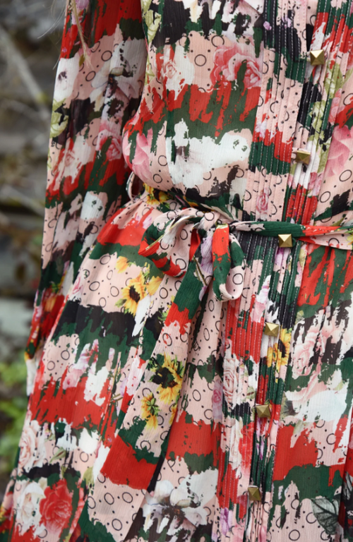 COOP - TUCKER UP Dress - Stop & Smell the Roses