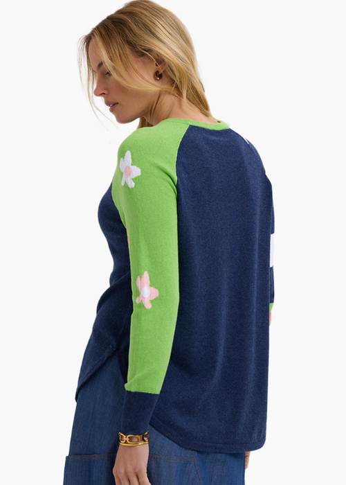 Zaket & Plover - MY HAPPY JUMPER - Denim Blue