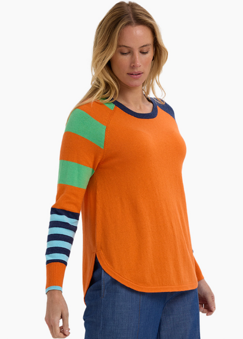 Zaket & Plover - MY HAPPY JUMPER - Cumquat Orange