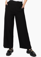 BILLIE - ESSENTIAL Full Wide Leg Pant - Black