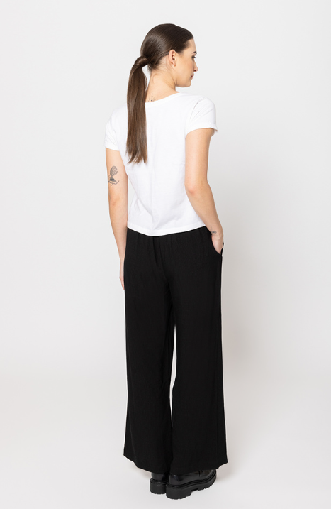 BILLIE - ESSENTIAL Full Wide Leg Pant - Black