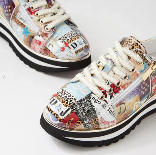 Django & Juliette - EAMMES Sneaker - Collage