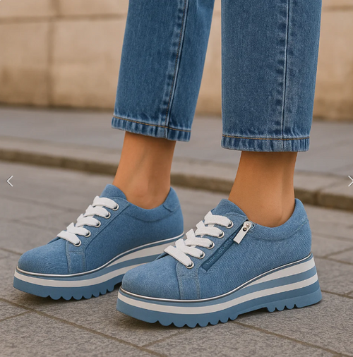 Django & Juliette - EAMMES Sneaker - Blue Denim