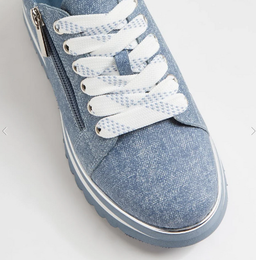 Django & Juliette - EAMMES Sneaker - Blue Denim