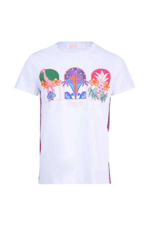 COOP - DO YOU LIKE PINA COLADAS - Tee - White