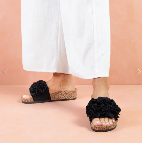 Los Cabos - CORSAGE Slide - Black